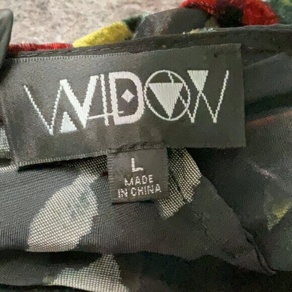 WIDOW Befallen Romance witchy velvet burnout duster jacket - Picture 7 of 11